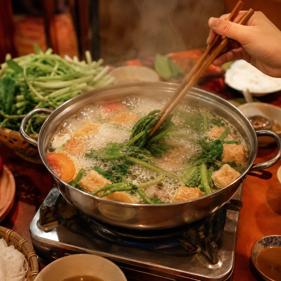 Sơ chế nguyên liệu buổi sáng